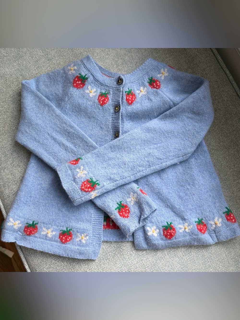 🍓 Mini Boden Cardigan Sweater 4-5Y